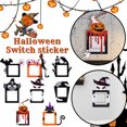 thumbnail image 2 of Decoración de Halloween Yellow Tong 8 piezas Etiqueta de pared de luz de dibujos animados decoraciones de Halloween, 2 of 8