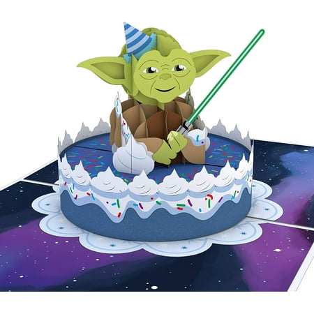 Lovepop Star Wars Yoda Birthday Pop Up Card Greeting Cards 3d Cards Star Wars Birthday Card Celebration Card Walmart Canada