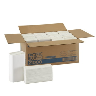 Georgia Pacific Blue Select Multifold Paper Towels, White, 125 Sheets/Pack, 16 Packs/Case