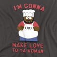thumbnail image 2 of South Park Make Love Women's T Shirt,Charcoal, Large, 2 of 6