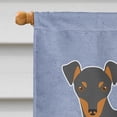 thumbnail image 3 of Carolines Treasures CK3664CHF Manchester Terrier Welcome Flag Canvas House Size, 3 of 4