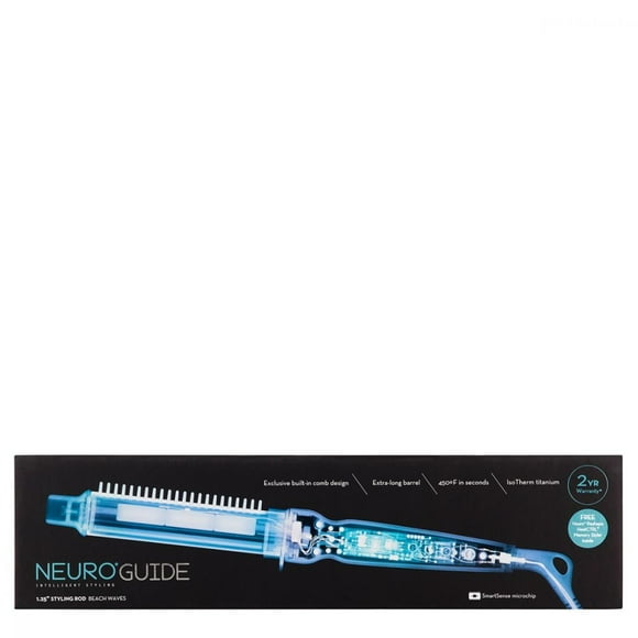 NEURO GUIDE 1.25" UNCLIPPED ROD w/FREE Neuro Reshape HeatCTRL Memory Styler
