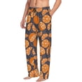 thumbnail image 6 of Hirioo Various Oranges for Women's PJ Pajama Pants Sleep Pants Women's Home Trousers with Pockets,S-3XL-Medium, 6 of 6