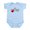 Sky Blue, variant on CafePress - Godmother Loves Me Infant Bodysuit - Baby Light Bodysuit, Size Newborn - 24 Months