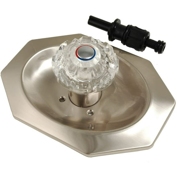 Trim Kit Fit Price Pfister Avante Shower Faucet, Cartridge Included, Satin Nickel Finish - By Plumb USA