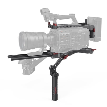 SmallRig Professional Kit with VCT Shoulder Pad Top Plate Rosette Handle Grip for Sony FX9