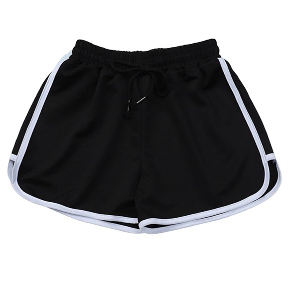 XIYON Shorts For Women Casual Summer Trendy Color Block Elastic Waist Shorts With Pockets 2026 Beach Clothes