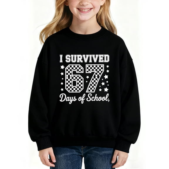67 Hoodie OdeJous 6 7 Meme Six Seven Sweatshirt Ice Cream Drip Long Sleeve Oversized Casual Fashion Graphic Pullover Tops 90cm