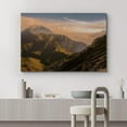 thumbnail image 2 of HFDF Canvas Prt Wall Art Golden Mounta Landscape Warm Photography Realism Bohemian Scenic Relax/Calm Cool for Livg Room, Bedroom, Office - 24x20inch Framed, 2 of 5