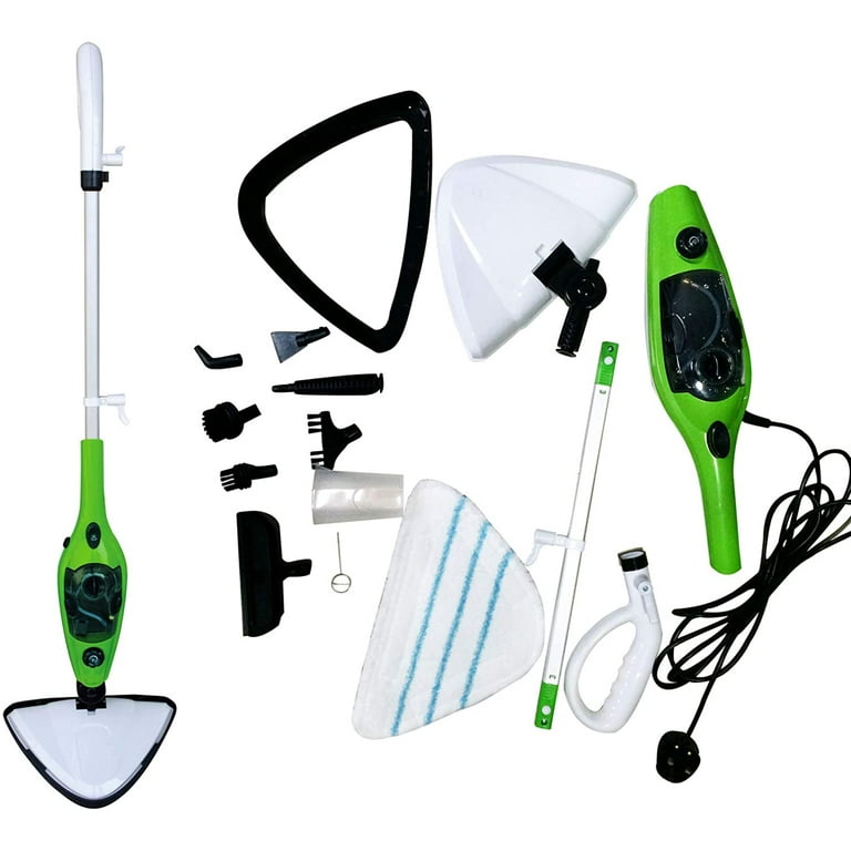 H2O X5 Steam Mop and Handheld Steam Cleaner For Cleaning Hardwood and  Kitchen Tile Floors, Grout Cleaner, Upholstery Cleaner and Carpets