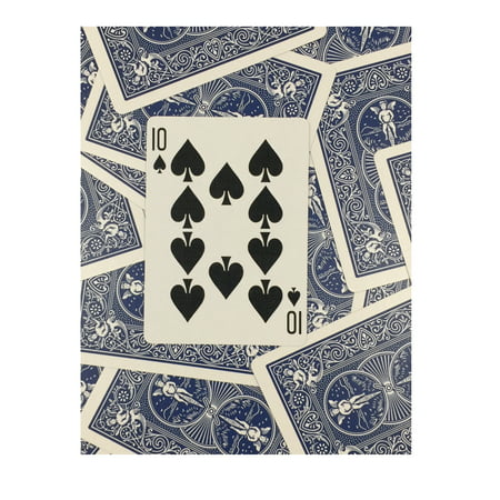 Rock Ridge One Way Forcing Deck for Magic Tricks, Blue Bicycle 10 of