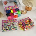 thumbnail image 4 of 72Pack Pony Pearl Hair Ties - Ponytail Holders - No Damage Hair Accessories for Women, 4 of 12