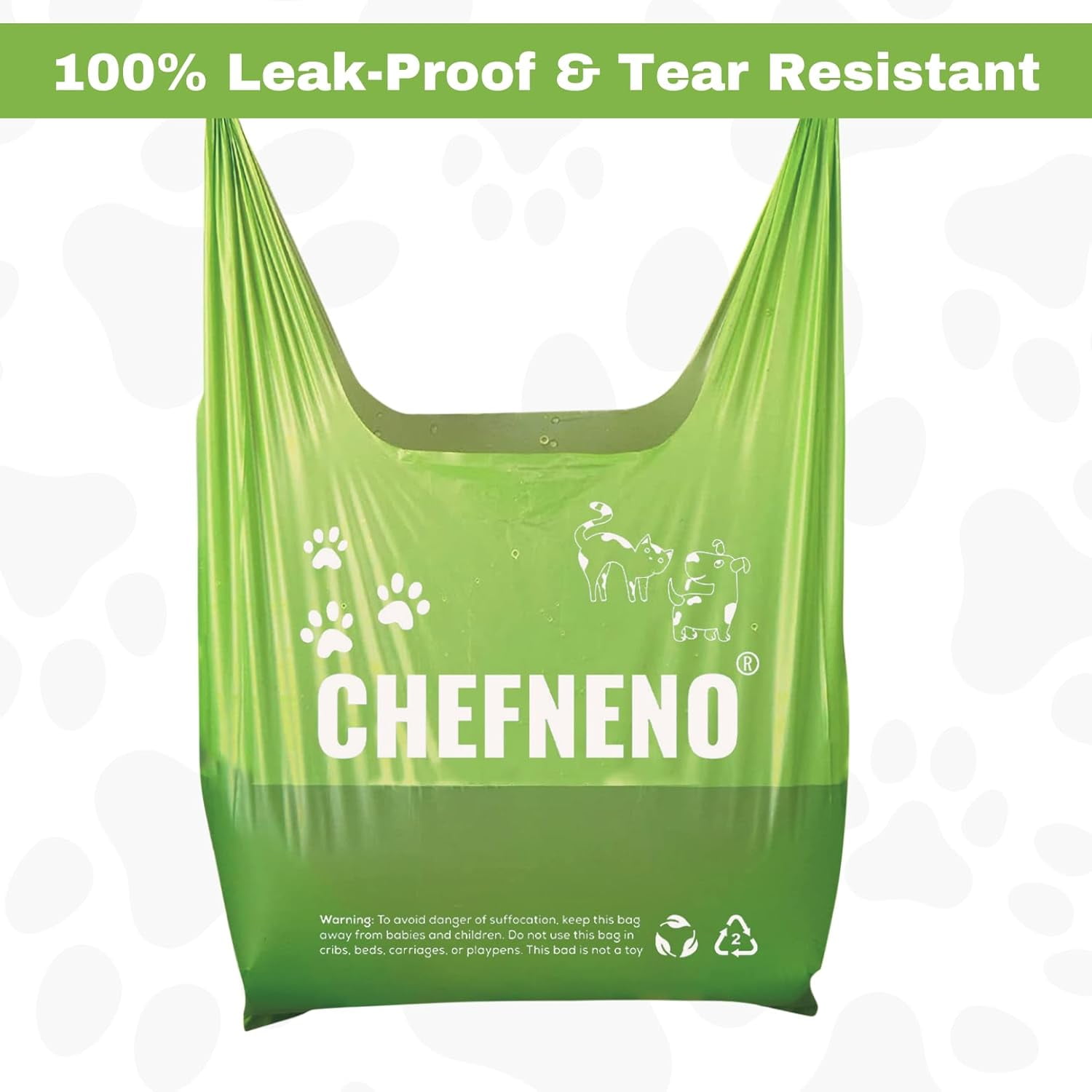 Cat Litter Waste Bags (500 Count) Dog Poop Bags with Easy Tie Handles Earth-Friendly Lavender Scented Cat Litter Poop Diaper Bag Disposable Sanitary Pad Waste Bags (500 Bags)