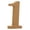 A, variant on BINGLI Wooden Numbers 4 Inch Paintable Wood Number 1 for Wall Decor, Thick Wooden Number Shape Cutouts for DIY Crafts Project Unfinished Wood Birthday Wedding Party Home Decoration