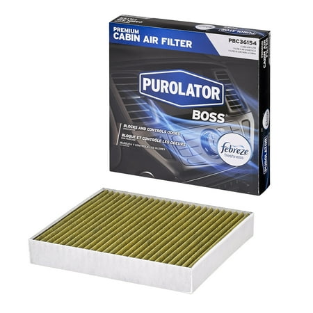 Purolator Cabin Air Filter with Febreze Freshness Purolator BOSS PBC36154 for Chevrolet