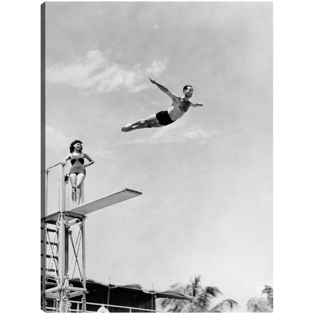 Cuadro Decorativo - Vintage High Diver