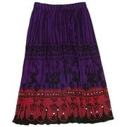 Women's Plus Gauze Seville Skirt