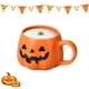 thumbnail image 1 of Taza de calabaza de Halloween, taza de café de cerámica con fantasmas, taza de café de cerámica, taza de sopa de leche, linda calabaza, taza de té para Halloween, Acción de Gracias, Navidad (1 pieza), 1 of 4