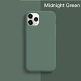 thumbnail image 1 of Funda fina suave para iPhone 7 8 6s Plus SE2 funda de silicona líquida Original Candy Coque Capa para iPhone X Xs 11 12 13 14 Pro Max XR Tan Jianjun unisex, 1 of 2