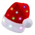 thumbnail image 3 of 2 Luces LED, Accesorios Para Sombrero De Papá Noel, Divertido Sombrero De Navidad Para Fiesta De Disfraces, 45cm Para Adultos, 3 of 8