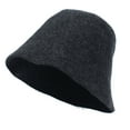 thumbnail image 3 of SikaFu Wool Basin Hat Autumn And Winter Ladies Hats Keep Warm And Windproof Wool Fisherman Hat Cross -Border Knitted Hat Barrel Hat, 3 of 9