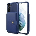thumbnail image 1 of For Samsung Galaxy S21 Fe 5g Magnetic Wallet Card Bag Leather Phone Case, 1 of 5