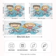 thumbnail image 4 of Children by Bike Queen Size Pillowcase Silky Smooth Finish Anti Wrinkle Design Easy Envelope Closure 20x30in, 4 of 9