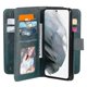 thumbnail image 4 of New Case Compatible With Samsung Galaxy S21 5g Cover Retro Leather Wallet Flip Magnetic Cover 10 Card Holder - Green, 4 of 5
