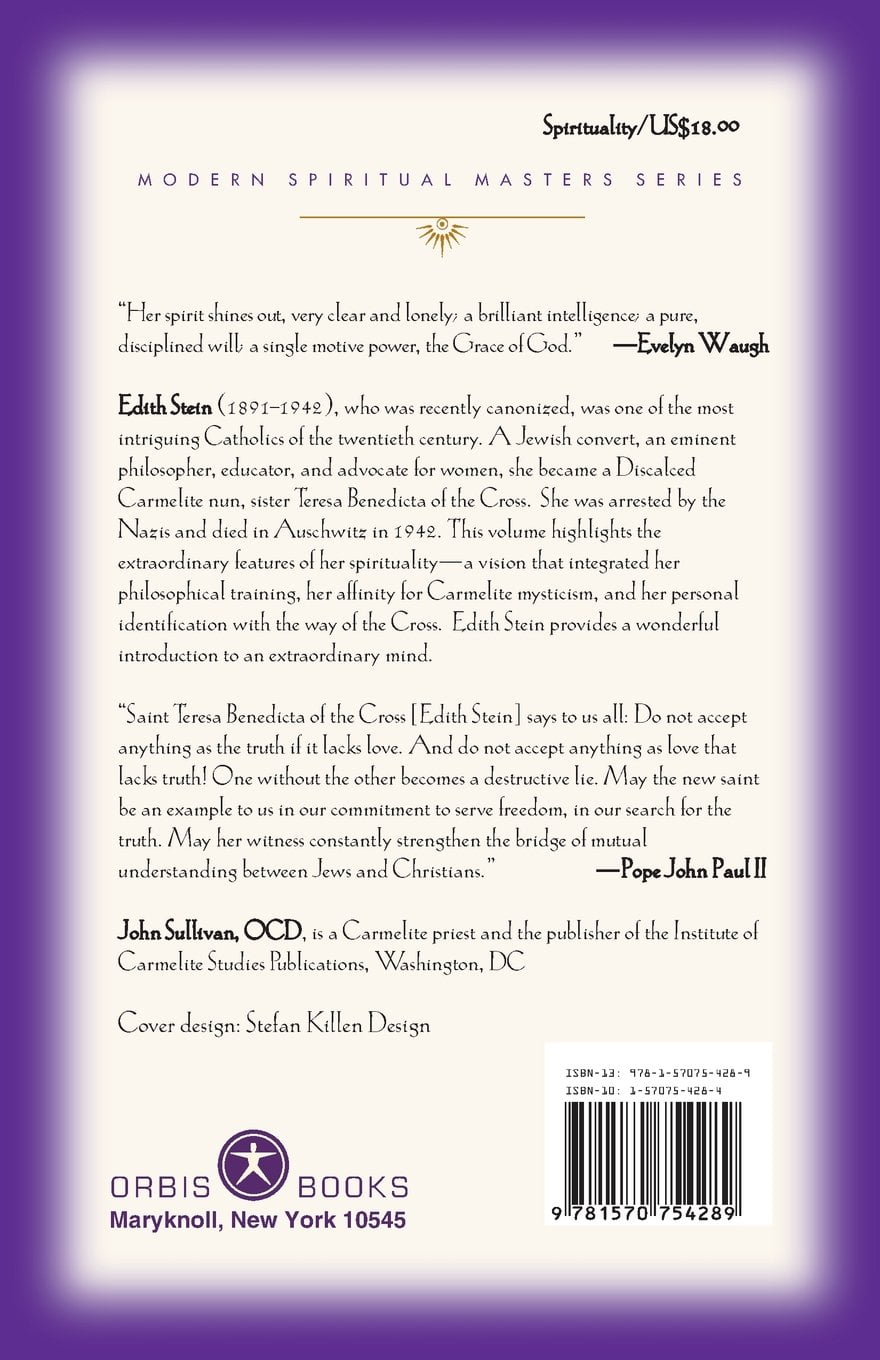 Modern Spiritual Masters: Edith Stein: Essential Writings (Paperback)