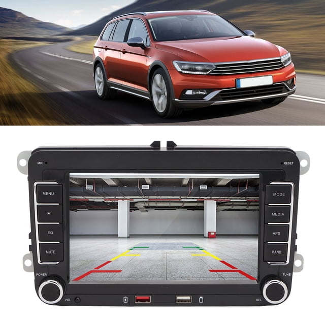 Radio Para Automóvil, Reproductor MP5 Para Automóvil, Pantalla Táctil De 7 Pulgadas, Interconexión Telefónica Con Imagen Inversa Para Automóvil