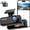V31 double recording, variant on RUYIQUQU 4K Dual Dash Cam Front and Rear, WiFi Car Camera Recorder with GPS Function (Optional), 170° Wide Angle, Night Low Light Enhancement, Loop Recording, APP Control, 1.97'' IPS Screen