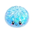 thumbnail image 5 of Squishy Dumplings Dumpling Squishy Glitter Fidget Sensory Squeeze Toys with Cute Face for Adult Stress Relief Perfect Party Favors Stocking Stuffer Classroom Prizes Goodie Bag,Blue, 5 of 7