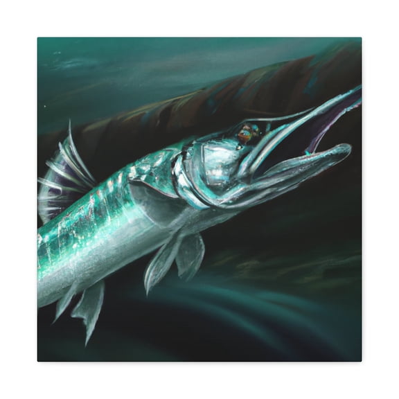Barracuda at Dawn - Canvas