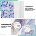 thumbnail image 4 of Coolnut Blackout Curtains Long Curtains for Bedroom & Living Room 84 inches Hydrangea Cornflowers and Pansies Watercolor Room Divider Curtain Door Curtains for Bedroom, 1 Panel, 4 of 7