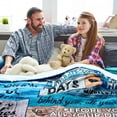 thumbnail image 3 of 13th Birthday Gifts for Girls Boys Blanket,13 Year Old Girl Boy Gift Ideas,Best Gifts for 13 Years Old Birthday party Daughter Son 13th Birthday Gift, Flannel Throw Blankets from Mom dad 60"X50", 3 of 5