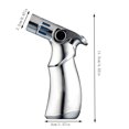 thumbnail image 3 of Taicans Adjustable Blue Flame Torch Lighter - Windproof Design,4 Flame Settings,Sturdy Metal Construction (5.9x4.1x1.6in) for Cigar,Candle,Outdoor,Camping & BBQ, 3 of 7