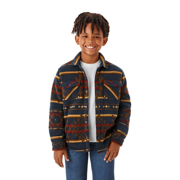 Member's Mark Boys Sherpa Lined Shacket