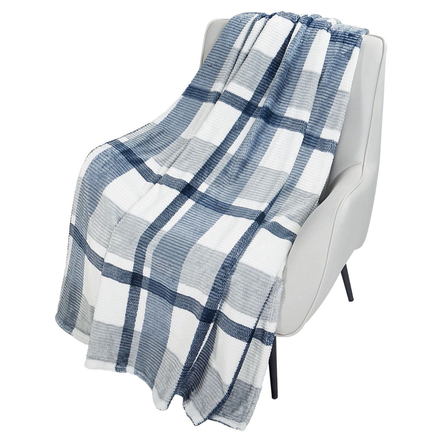 HOMETRENDS Luxury Plush Blanket, Queen - King