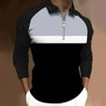 thumbnail image 1 of DPTALR Chemise à Col pour Homme Imprimée Décontractée à Manches Col Rabattu Blouse, 1 of 5