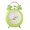 Green, variant on Tizuqe Night Light Alarm Clock No Ticking Sound Safe For Kids Seniors Bedroom Decors