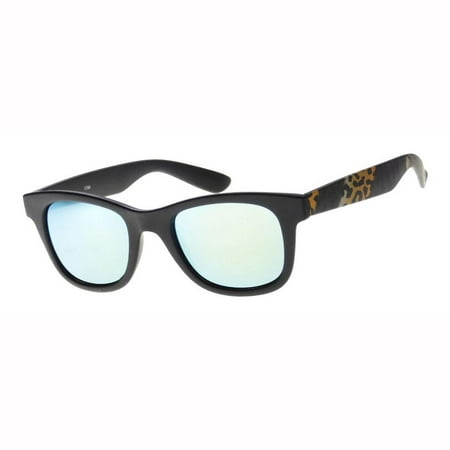 MLC EYEWEAR Wild Safari Retro Square Frame Sunglasses UV400