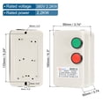 thumbnail image 2 of uxcell Magnetic Start, 380V 2.2KW 3HP, Magnetic Switch Motor Start for Air Compressor, 2 of 6