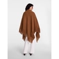 thumbnail image 3 of Scenario Women's Fringe Shawl, Caramelized, 3 of 4