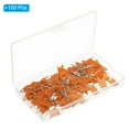 thumbnail image 3 of Unique Bargains Flag Map Push Pins, 1 Inch Travel Map Pins with Plastic Head, Orange, 100Pack, 3 of 6