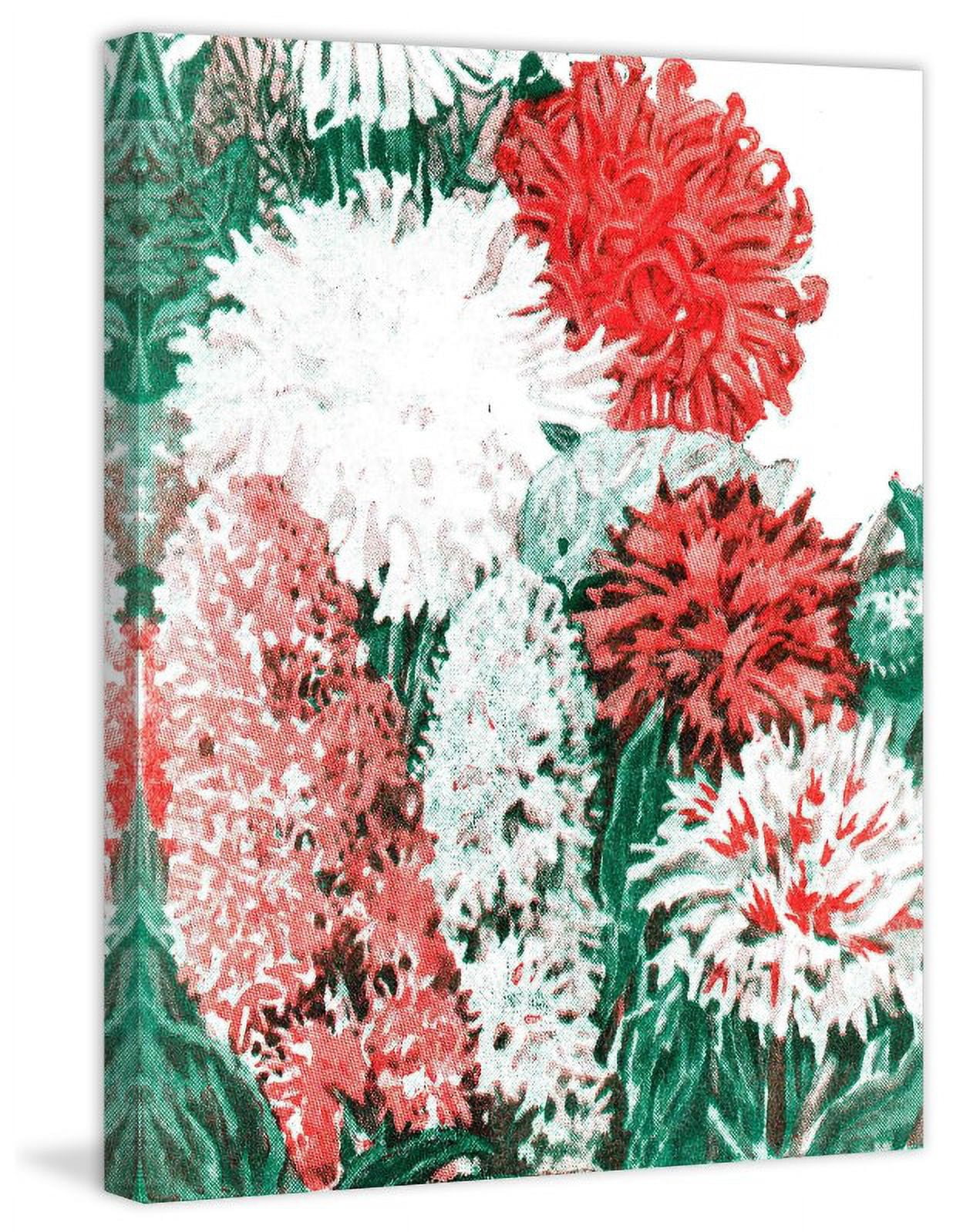 Marmont Hill "Seeds Flowers" Painting Print on Canvas