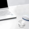 thumbnail image 3 of Vacuum Cleaner, Mini Table dust Sweeper Energy Saving,High Endurance mins, Rotatable Design for Keyboard/Home/School/Office (White Charging，7.9*7.9*6cm), 3 of 5