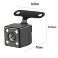 thumbnail image 2 of Peggybuy HD Car Rear View Camera with 5 Pin Extension Cable for Car DVR Dashboard Camera, 2 of 7
