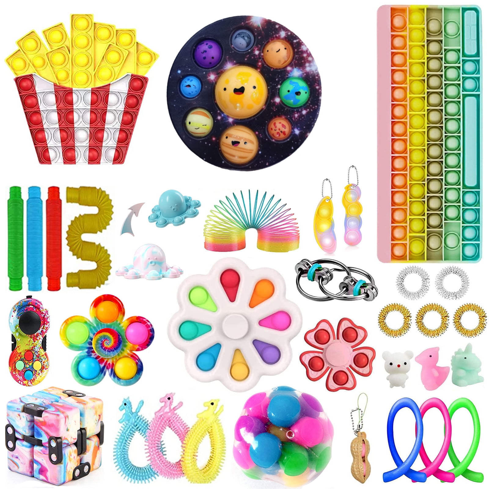 Buy Fidget Packs Fidget Toy Set Fidget Pack Cheap Big Keyboard Rainbow