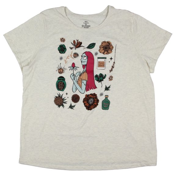 The Nightmare Before Christmas Women's Sally Potions Plus Size Adult T Shirt
