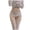White, variant on Tights Category Women Floral Lace Garter Belt Plus Size Mesh Suspender Belt Set with Metal Clips for Thigh Highs